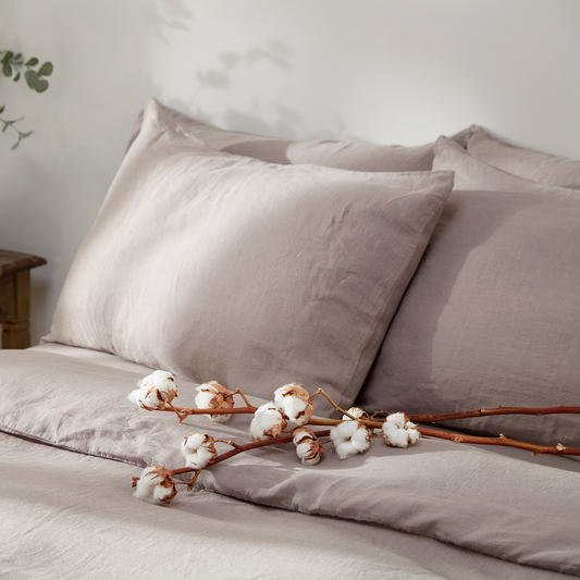 WASHED LINEN DUVET SET