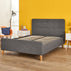 STORAGE BED WITH HYBRID MATTRESS