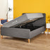 STORAGE BED WITH HYBRID MATTRESS