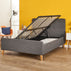 STORAGE BED WITH HYBRID MATTRESS