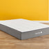 HEADBOARD BED WITH HYBRID MATTRESS