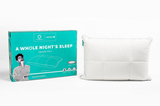 A WHOLE NIGHT’S SLEEP ADJUSTABLE MEMORY FOAM PILLOW